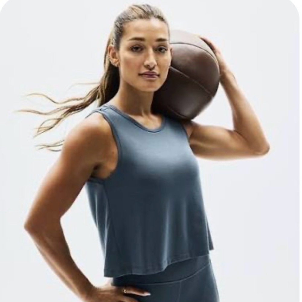 Athleta With Ease Muscle Tank - Eden - Size Large